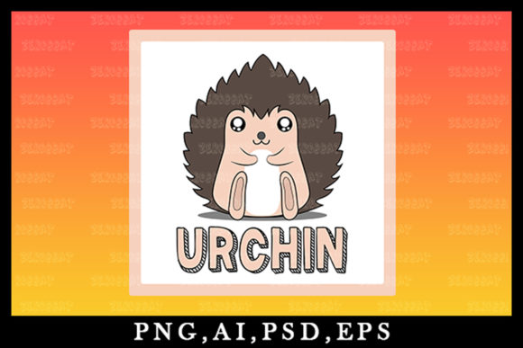 Adorable Kawaii Urchin Art: Design Asset Guide