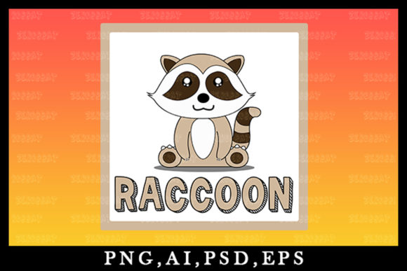 Adorable Raccoon Clipart for Your Creative Projects