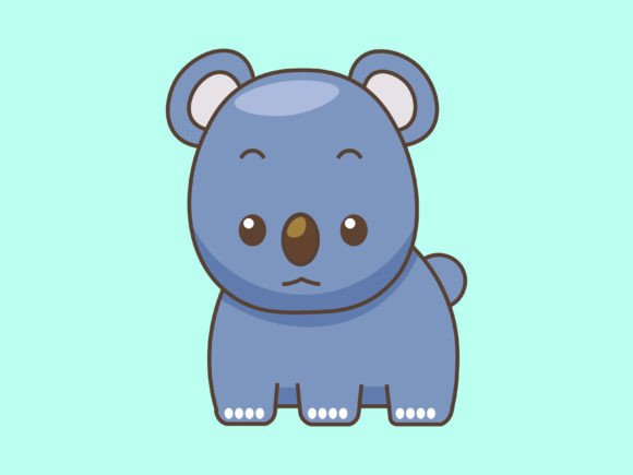 Animal Koala Icon: A Playful Asset for Easter and Beyond