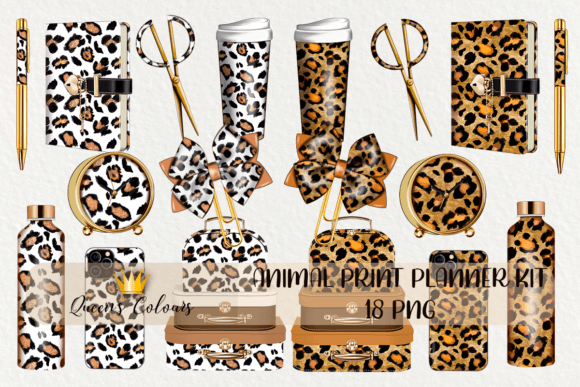 Animal Print Planner Set Clipart: A Designer's Guide