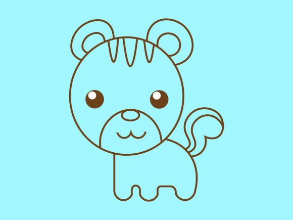 Charming Kawaii Squirrel Design: Creative Asset Guide