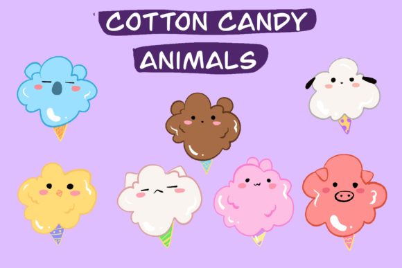Cotton Candy Animal: A Playful Typeface for Creative Projects