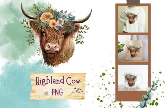 The Enduring Charm of a Cute Highland Cow Farm Animal